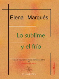 Lo sublime y el frío, Elena Marqués Núñez - Ápeiron Ediciones