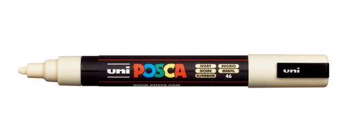 POSCA Marcador PC-5M Marfil Punta de Bala 1,8-2,5 mm