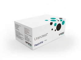Uranotest Uranotest Felv-Fiv - Test Rápido para Leucemia Felina (FeLV) e Inmunodeficiencia Felina (FIV) - 5 Pruebas/Test