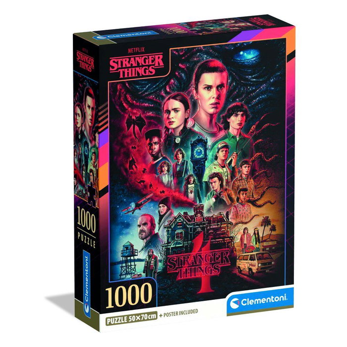 Clementoni Puzzle Stranger Things 1000 Piezas 70x50cm