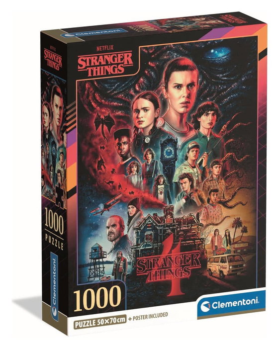 Clementoni Puzzle Stranger Things 4 House 1000 piezas