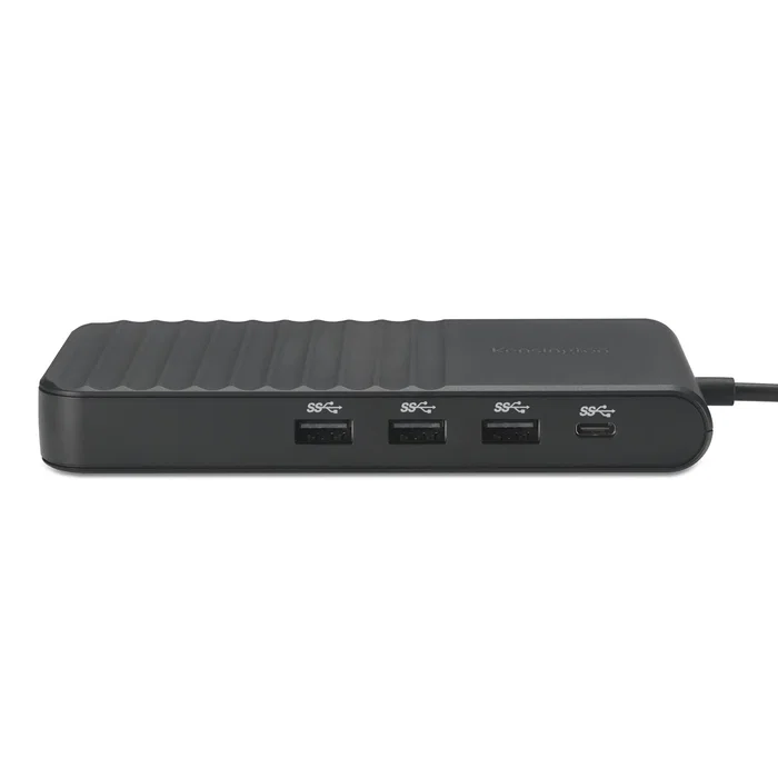 Kensington UH1500P EQ Dock USB-C Triple Vídeo 9-en-1, 3 Pantallas 4K, 5 Puertos USB, 85W PD, Plug & Play, Compatible Thunderbolt 4/5, Windows/Mac/iPad, Negro