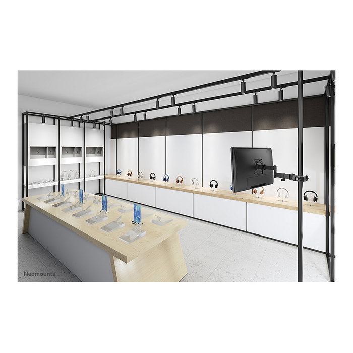Neomounts Soporte de Poste para TV 75x75-100x100mm, Carga 8kg, para Pantallas 17-32 Pulgadas Neomounts Soporte de Poste para TV 75x75-100x100mm, Carga 8kg, para Pantallas 17-32 Pulgadas