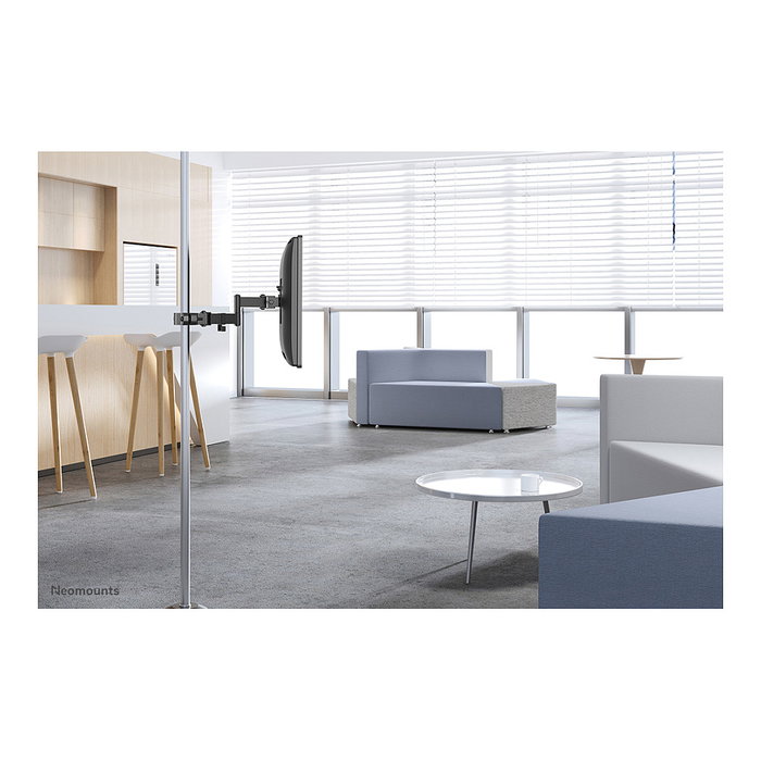 Neomounts Soporte de Poste para TV 75x75-100x100mm, Carga 8kg, para Pantallas 17-32 Pulgadas Neomounts Soporte de Poste para TV 75x75-100x100mm, Carga 8kg, para Pantallas 17-32 Pulgadas