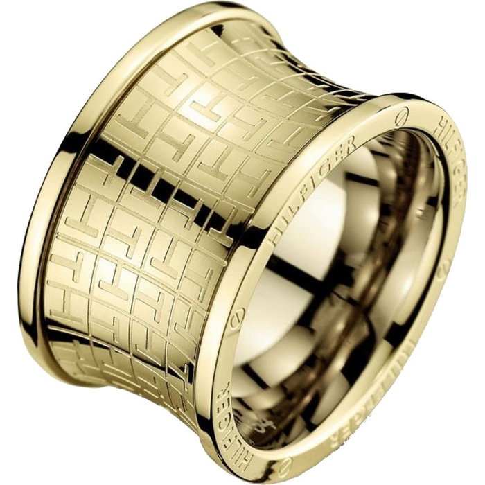 Tommy Hilfiger Anillo 2700817D Dorado Tommy Hilfiger Anillo 2700817D Dorado