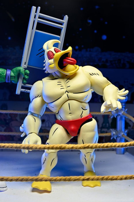 NECA Teenage Mutant Ninja Turtles Stump Wrestling Ace Duck 18 cm
