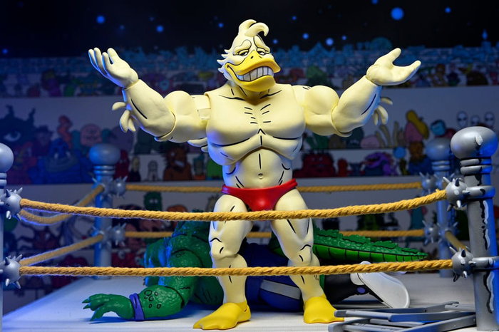 NECA Teenage Mutant Ninja Turtles Stump Wrestling Ace Duck 18 cm