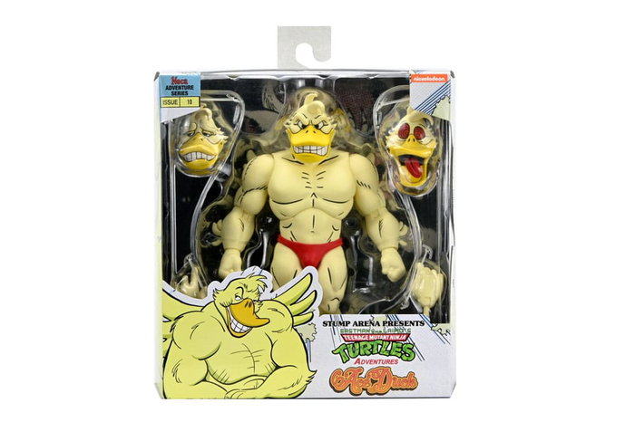 NECA Teenage Mutant Ninja Turtles Stump Wrestling Ace Duck 18 cm