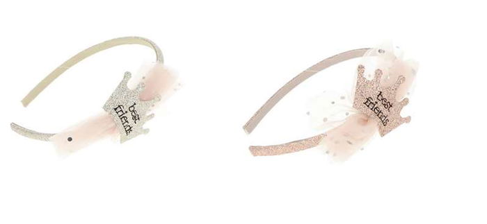 Inca Diadema con Lazo y Corona Best Friends - Modelos Surtidos