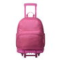 Totto Mochila Escolar con Ruedas Trik Rosa MA03TKI003-23100-M89 Capacidad 27L Compartimento PC 14 Pulgadas