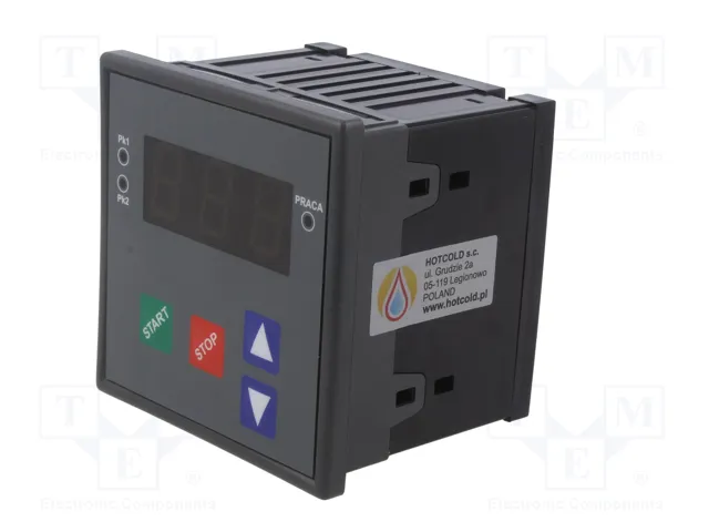 HOTCOLD HCRT-096/230VAC Relé de Tiempo Digital para Panel