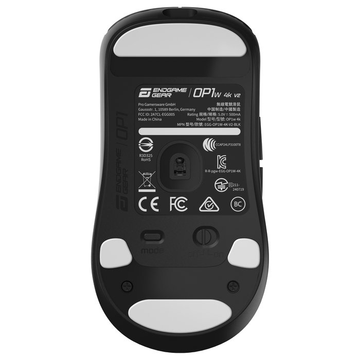 Endgame Gear OP1w 4k v2 Wireless Gaming Maus, 4000Hz - Negro Endgame Gear OP1w 4k v2 Wireless Gaming Maus, 4000Hz - Negro