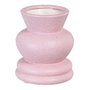 Ixia Jarrón Rosa de Cerámica Decoración 10,50 x 10,50 x 13 cm