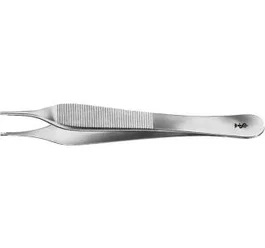 B. Braun Pinza Atraumática Adson-Brown, 12 cm / 120 mm, Pinzas Quirúrgicas de Precisión