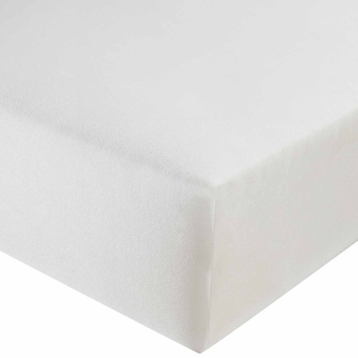 L'essentiel linge de maison Protector de Cama Impermeable Individual 120 x 200 cm Blanco
