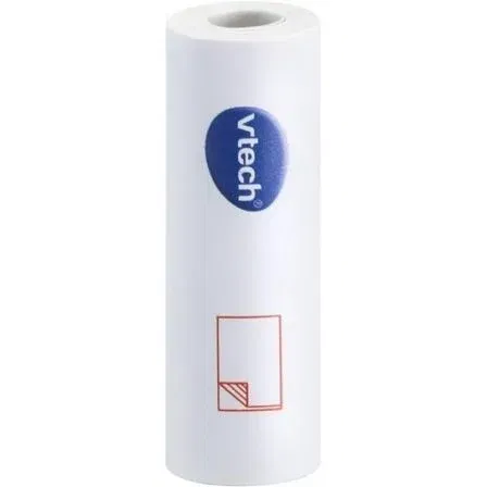 VTech Pack 5 Rollos Papel Térmico para Cámara Print Cam / 3 Rollos Térmicos y 2 Rollos Pegatina 80-417449-020