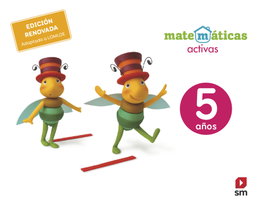 SM, Matemáticas activas. 5 años - (LOMLOE) ED.INFANTIL