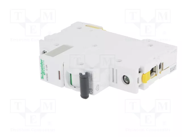 SCHNEIDER ELECTRIC Interruptor magnetotérmico iC60N 3A 1 polo Curva C SCHNEIDER ELECTRIC Interruptor magnetotérmico iC60N 3A 1 polo Curva C