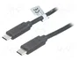 LOGILINK Cable USB 3.2 Gen 2 USB-C a USB-C 100W 1m