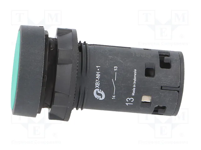 SCHNEIDER ELECTRIC Interruptor de presión Harmony XB7 verde 22mm