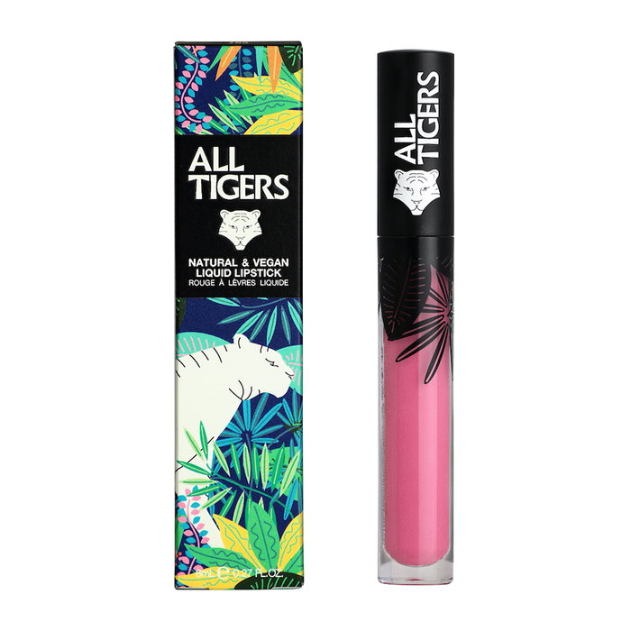 Natural & Vegan, Natural, Mate, Brillo de labios, 792, Escapa de lo ordinario, 8 ml