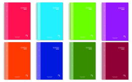 Bloc Pacsa Premium Extra Micro.Tapa Extra A5 120H Cuadric.5X5 90G 5 Col. Banda Surtido (8 Col.) (Set de 4)