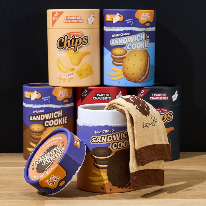 The Concept Factory Par de Calcetines de Galletas
