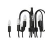 DKD Home Decor Lámpara de Techo de Metal con 12 Brazos Negro