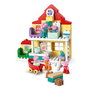 LEGO Duplo Casa Familiar Peppa Pig 10467, Juguete de Construcción con Figuras de Peppa Pig, Mamá Pig, Papá Pig, George Pig y Evie Pig para Niños +2 Años