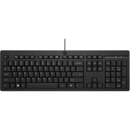 HP Teclado con Cable USB 125 G2 AY2Y7AA#ABE Negro HP Teclado con Cable USB 125 G2 AY2Y7AA#ABE Negro
