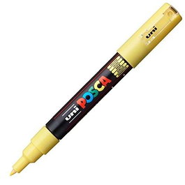 Posca PC-1M Marcador No Permanente Punta Extrafina 0.7-1 mm Amarillo - Set de 6 unidades (Set de 6)