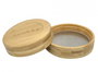 QUOKKA Tuppers de Vidrio 820 ml con Funda de Tapa Madera - Recipiente para Comida