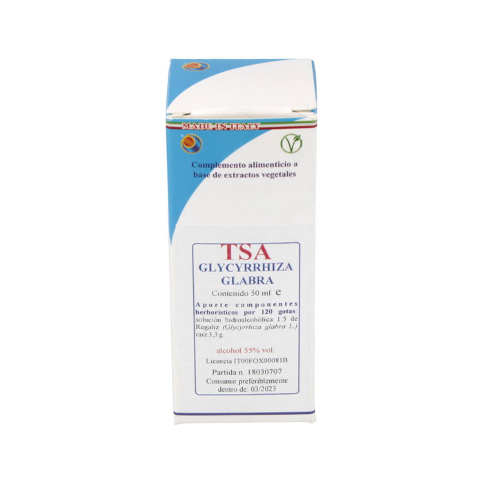 HERBOPLANET Tsa Glycyrrhiza Glabra Raiz 50Ml - Complemento Alimenticio, Extracto de Regaliza para Digestión y Garganta HERBOPLANET Tsa Glycyrrhiza Glabra Raiz 50Ml - Complemento Alimenticio, Extracto de Regaliza para Digestión y Garganta