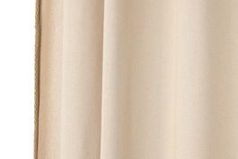 DKD Home Decor Cortina Nature23 Estilo Cottage Natural Algodón Yute 260 x 140 cm (2 Unidades)