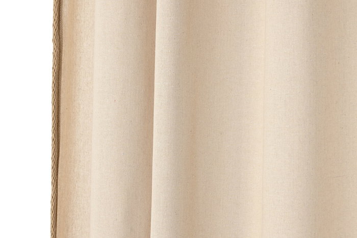 DKD Home Decor Cortina Nature23 Estilo Cottage Natural Algodón Yute 260 x 140 cm (2 Unidades) DKD Home Decor Cortina Nature23 Estilo Cottage Natural Algodón Yute 260 x 140 cm (2 Unidades)