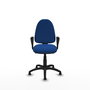 PIQUERAS Y CRESPO Silla de oficina Aýna Azul con mecanismo Asincro