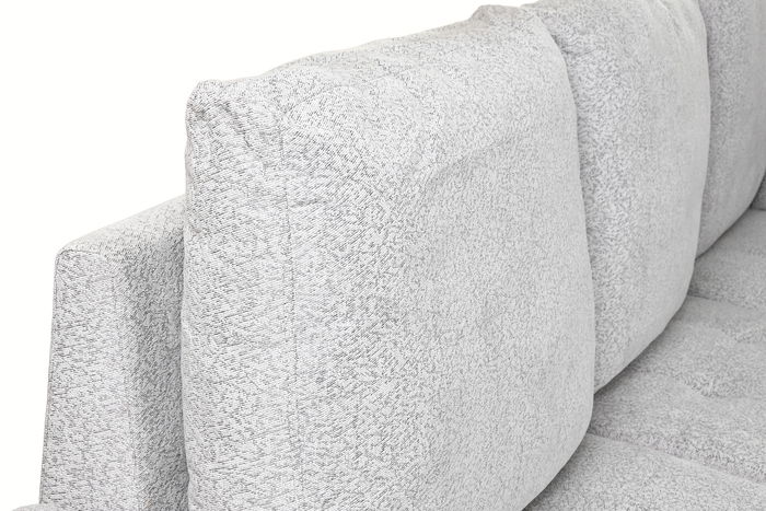 DKD Home Decor Sofá Cama Moderno Chaiselongue Gris 242 x 86 x 307 cm