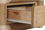 DKD Home Decor Mesita de Noche Tropical Bambu Ratan Natural 50 x 40 x 55 cm