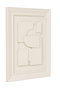 DKD Home Decor Cuadro Lienzo Abstracto 3D Beige Pack de 4