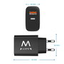 Ewent EW1319 Cargador Rápido 20W USB-C y QC3.0 Power Delivery para iPhone 15/14 y Android