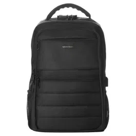 Vention KRKB0 Mochila para Portátil hasta 17", 20L, Impermeable, Puerto USB, Antirrobo, Negra