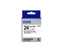 Epson LK-6WBN Cinta de 24 mm Negro sobre Blanco