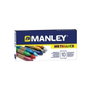 Manley Manley Ceras Metallics con Surtido de Colores Estuche de 10 Unidades