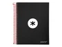 Antartik Cuaderno Espiral A5 Micro Tapa Forrada Negro 120 Hojas
