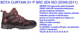 COFRA Bota CURTAIN S1 con punta de acero