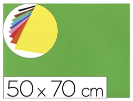 Liderpapel Goma eva ondulada verde 50x70cm 2,2mm