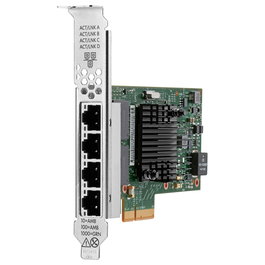 HP Enterprise HPE Ethernet 1Gb 4-port BASE-T I350-T4V2 Adapter Interno PCIe 2.1 para ProLiant Servers
