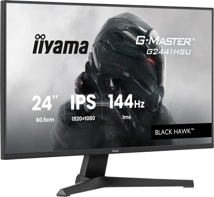 Iiyama G-Master G2441HSU-B1 Monitor Gaming 23.8 pulg. Full HD IPS 144 Hz Black Iiyama G-Master G2441HSU-B1 Monitor Gaming 23.8 pulg. Full HD IPS 144 Hz Black