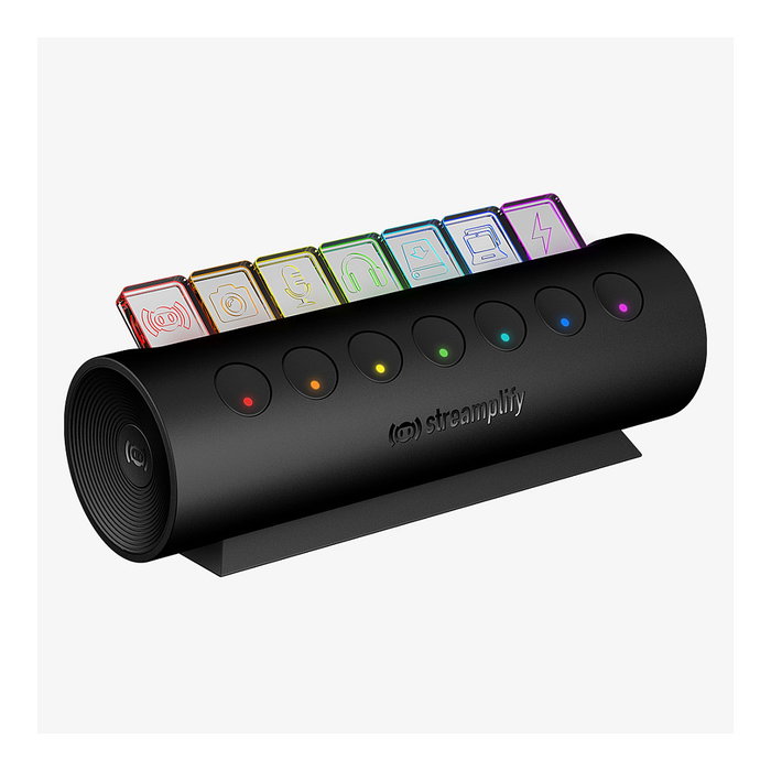 Streamplify HUB CTRL 7 Hub USB 3.0 con RGB y alimentación de 12V