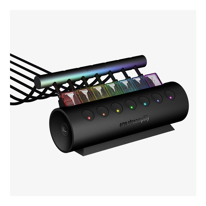 Streamplify HUB CTRL 7 Hub USB 3.0 con RGB y alimentación de 12V